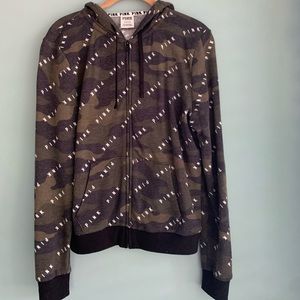 Green Camo PINK Soft Jacket